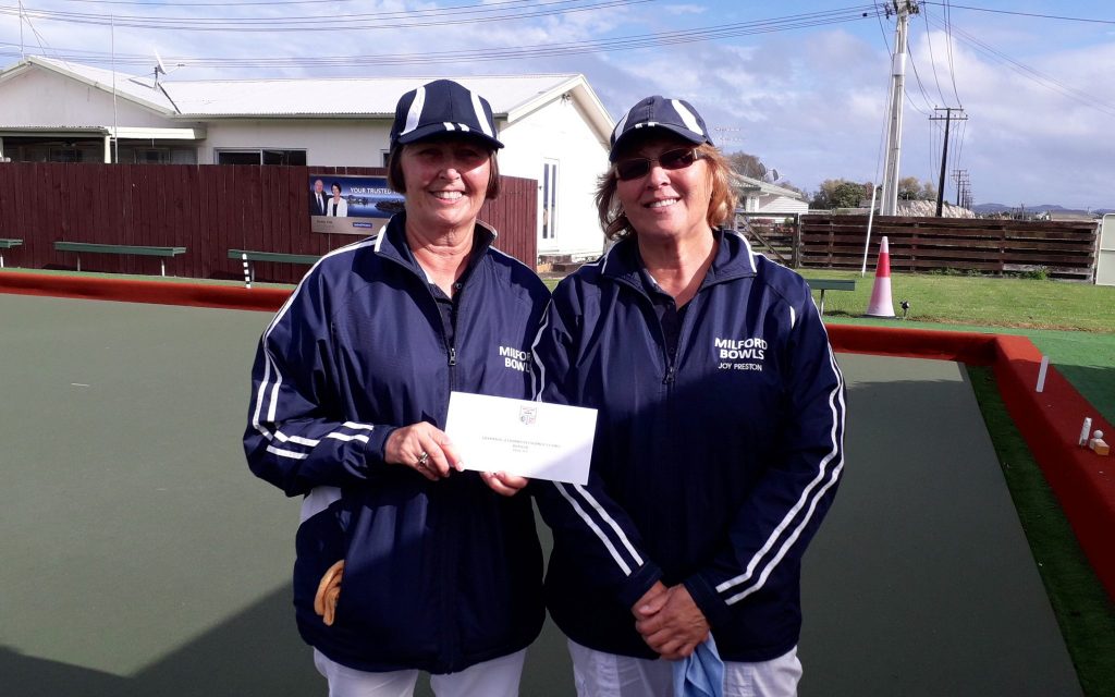 Bowls North Harbour Womens Pairs Champion of Champion Winners